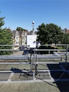 Monitoring dust in the street